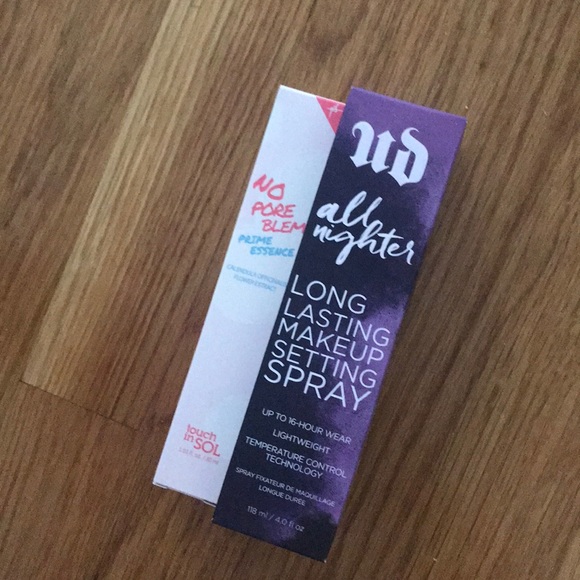 Urban Decay Other - Brand new face bundle! Primer & setting spray